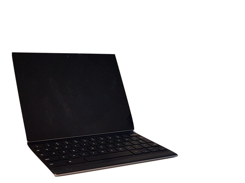 Google Pixel C tablet and keyboard.